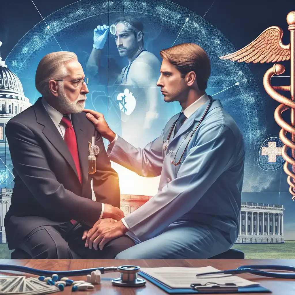 “Concerns Rise Over Biden’s Health Amid Physician’s Family Ties”