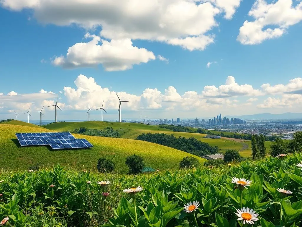 Renewable energy impact on global warming