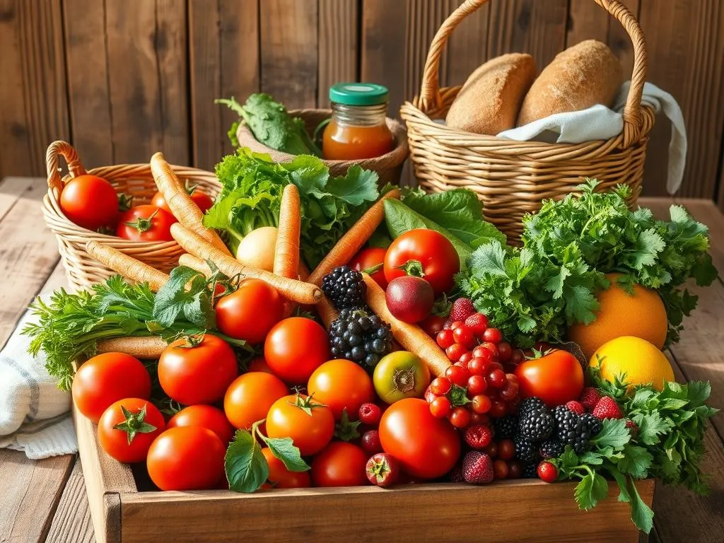 local and seasonal produce